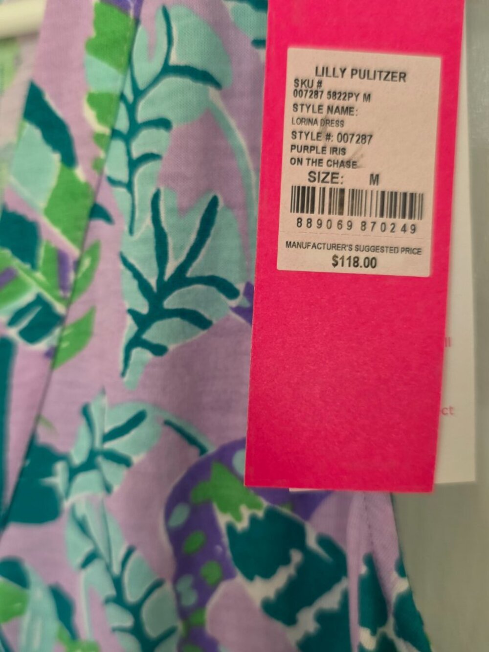 Lilly Pulitzer Sleeveless Tropical Print Dress - Picture 3 of 5